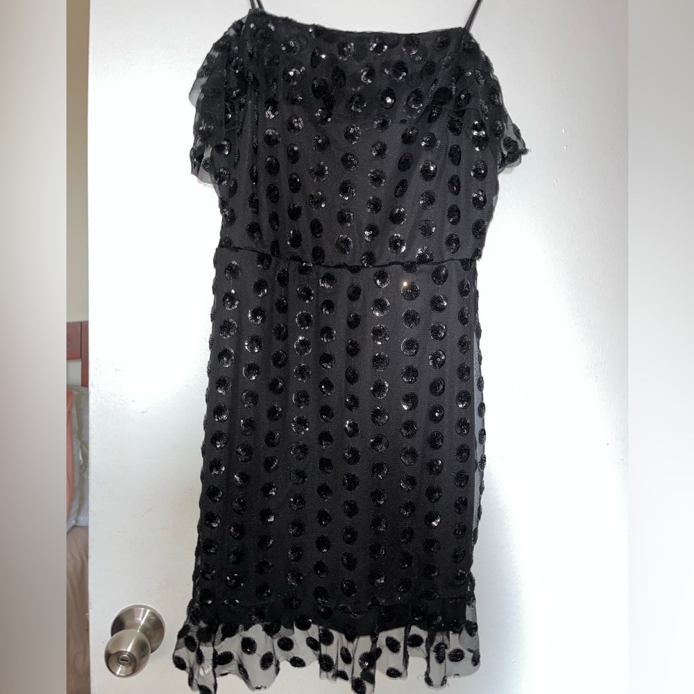 Sequence Polka Dot Mini Dress